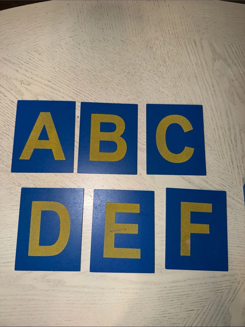 Montessori Sandpaper Tactile Letters 26 Uppercase and 26 Lowercase Wood Box Toy
